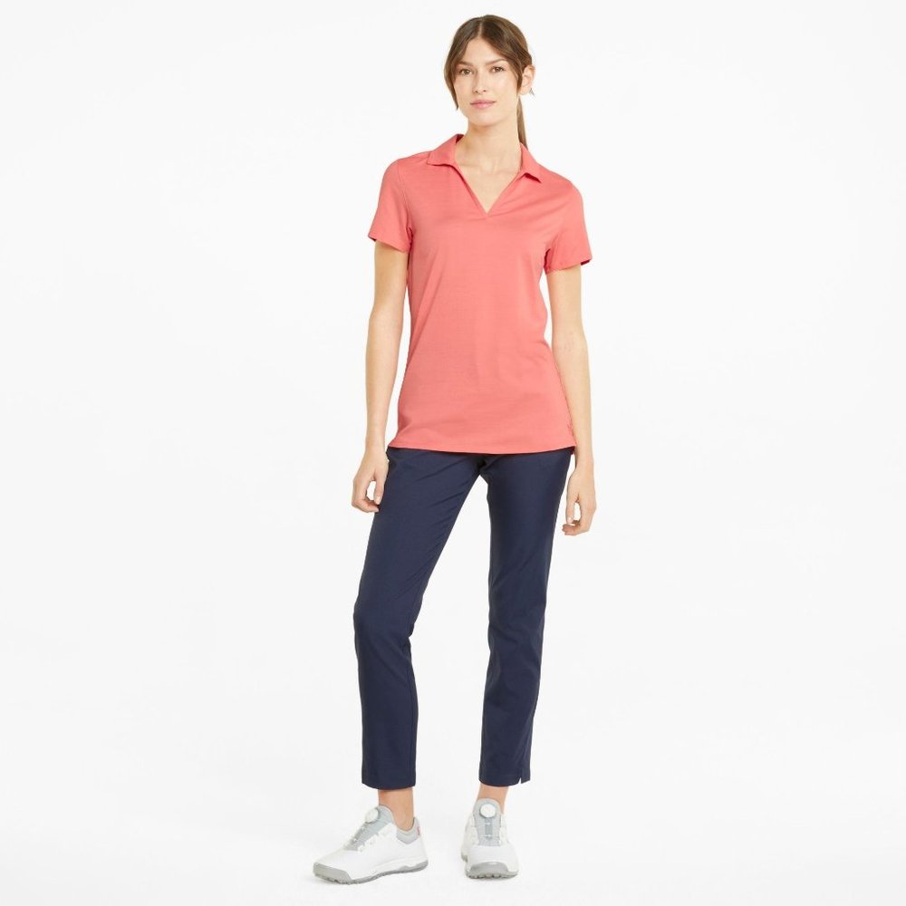 NWT PUMA Women's CLOUDSPUN Coast Golf Polo Shirt - Picture 3 of 4